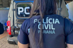 PCPR prende homem pelos crimes de lesão corporal, coação no curso do processo e ameaça em Piraquara