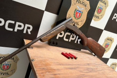PCPR prende homem por maus-tratos, posse ilegal de arma de fogo e ameaça em Cidade Gaúcha