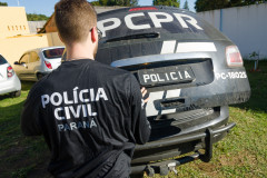 PCPR prende três homens em flagrante por receptação em Umuarama 