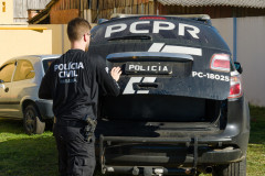 PCPR e PCSP prendem segundo suspeito de homicídio ocorrido em Agudos do Sul