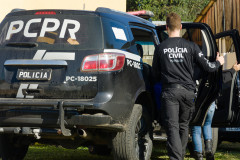 PCPR prende suspeito de homicídio ocorrido em Curitiba