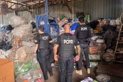 PCPR participa de operação contra crimes de furto, roubo e receptação de fios de cobre