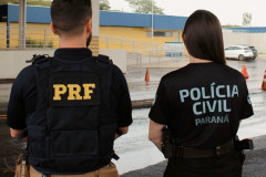 PCPR e PRF prendem homem em flagrante por tráfico de drogas em Guarapuava