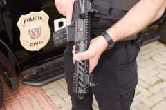 PCPR prende três homens e apreende armas e munições em Medianeira