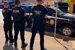 PCPR e PCSR prendem homem condenado a 16 ano pelo crime de estupro de vulnerável ocorrido em Corbélia 