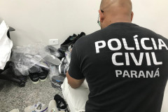 PCPR apreende mais de 580 peças de vestuário falsificadas no Norte do Estado