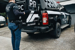 PCPR prende homem em flagrante por violência doméstica em Irati