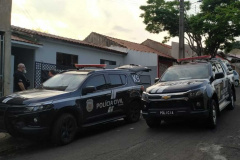 PCPR prende cinco pessoas durante operação contra o tráfico de drogas em Cornélio Procópio