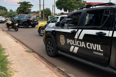 PCPR e PMPR prendem dois homens e apreende um adolescente por homicídio ocorrido em Umuarama