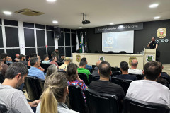 PCPR realiza nova etapa de curso de padronização para policiais civis no Verão Maior Paraná