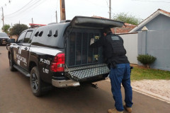 PCPR prende homem em flagrante por crimes contra sua ex-companheira em Cidade Gaúcha 