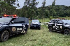 PCPR e PCSC prendem suspeito pela prática de homicídio ocorrido em Palmas 