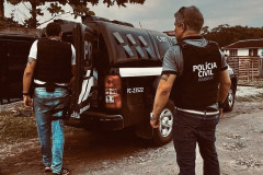 PCPR e PMPR prendem quatro pessoas por receptação e apreende fios de cobre em Pontal do Paraná