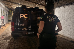 PCPR prende homem em flagrante pela prática do tráfico de drogas em Piraquara