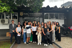 PCPR promove visita técnica para alunos de Direito