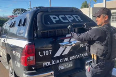 PCPR, GAECO, PMPR, PPPR e GM desarticulam organização criminosa que atuava em Ponta Grossa e outras regiões