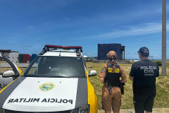 PCPR e PMPR ajudam idosa perdida em Guaratuba a reencontrar sua família