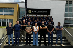 PCPR e GM promovem reunião de alinhamento e fortalecimento entre as forças de segurança 