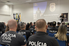 PCPR realiza reunião de abertura com policiais civis que atuarão no Verão Maior Paraná 2024/2025