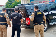 PCPR e PMPR prendem homem em flagrante por importunação sexual em Ribeirão do Pinhal