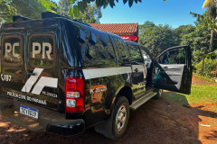 PCPR prende suspeito de tentativa de feminicídio em Congonhinhas