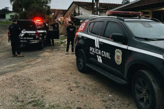 PCPR prende homem condenado por roubo, associação criminosa e uso de documento falso em Irati