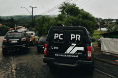 PCPR e PMPR prendem quatro homens por tráfico de drogas em Irati
