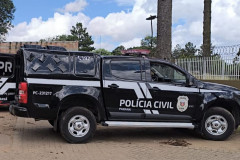 PCPR prende dois homens em flagrante por furto de cabos telefônicos em Curitiba