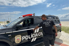 PCPR prende homem em flagrante por lesão corporal contra o próprio pai em Matinhos