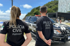 PCPR prende homem por roubo, desacato e resistência em Matinhos