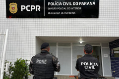 PCPR e PMPR elucidam morte em Matinhos e prendem suspeito em menos de 24h