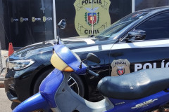 PCPR recupera motocicleta furtada e prende mulher por receptação em Porto Rico