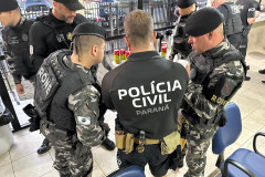 PCPR e PMPR encerram primeira fase da Operação Integrada no litoral com 450 prisões