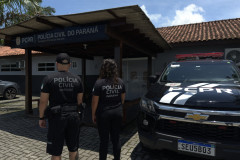 PCPR prende homem por homicídio ocorrido em Pontal do Paraná