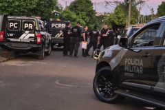 Forças de Segurança prendem três em operação contra atos violentos em protesto em Londrina