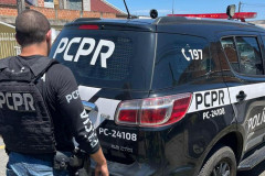 PCPR prende homem em flagrante por maus tratos e resgata animais em Pinhais
