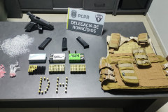 PCPR prende quatro pessoas investigadas por homicídio ocorrido em Cascavel 