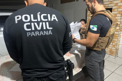 PCPR prende três pessoas em operação contra tráfico de drogas em Antonina e Curitiba