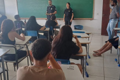 PCPR realiza palestra sobre prevenção de bullying em escola em Pontal do Paraná 