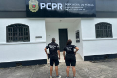 PCPR cumpre mandado de prisão por dívida de pensão alimentícia de R$ 301 mil em Guaratuba