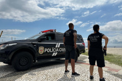 PCPR prende homem em flagrante por violência doméstica em Matinhos