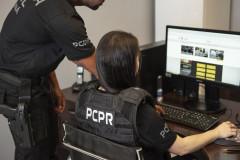 PCPR e GCM localizam mulher haitiana perdida e promovem reencontro com o filho 