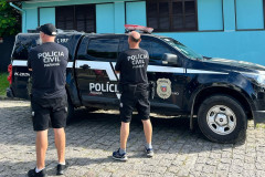 PCPR prende homem que estava foragido por roubo em Guaratuba