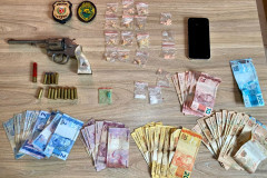 PCPR e PMPR prende homem durante operação em combate ao tráfico de drogas em Ipiranga