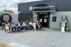 Novos espaços: após reforma, PCPR reinaugura Delegacia de Peabiru