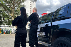PCPR, PMPR e Força Nacional cumprem mandados de busca e apreensão em Paranaguá
