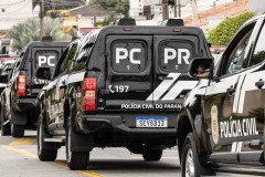 PCPR cumpre mandado de busca contra indivíduo investigado por falsificação de documento público em Curitiba