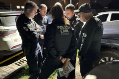 PCPR prende dois membros de organização que usava disfarces de policiais para cometer homicídios em Curitiba