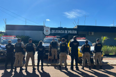 PCPR e PMPR prendem três pessoas durante operação contra o tráfico de drogas no Noroeste