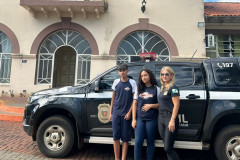PCPR participa de premiação em Colégio Estadual de Rolândia 